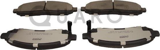 QUARO QP4252C - Brake Pad Set, disc brake parts5.com