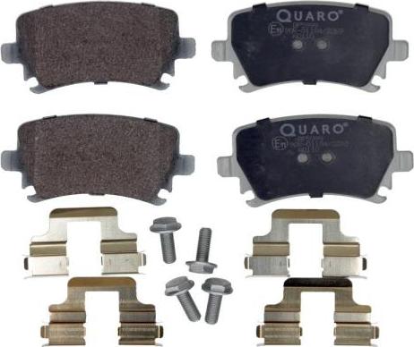 QUARO QP5999 - Zestaw klocków hamulcowych, hamulce tarczowe parts5.com