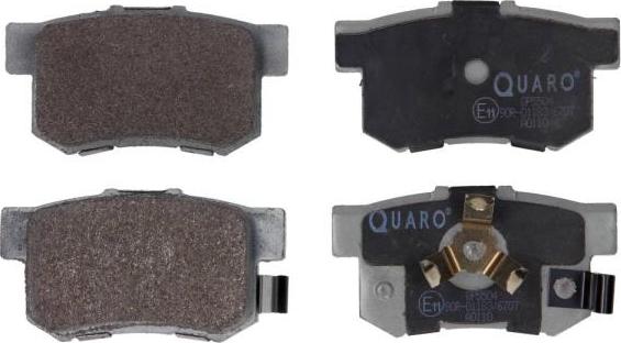 QUARO QP5504 - Juego de pastillas de freno parts5.com