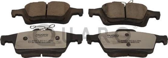 QUARO QP5524C - Sada brzdových destiček, kotoučová brzda parts5.com