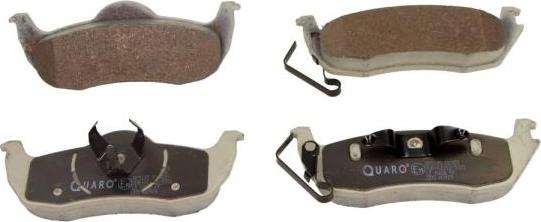 QUARO QP5195 - Brake Pad Set, disc brake parts5.com