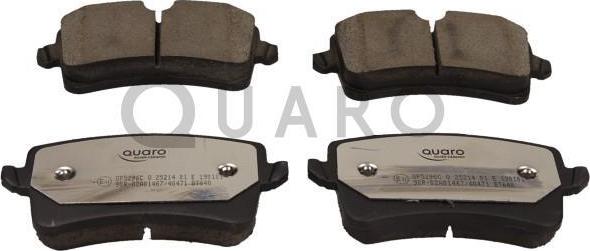 QUARO QP5296C - Set placute frana,frana disc parts5.com