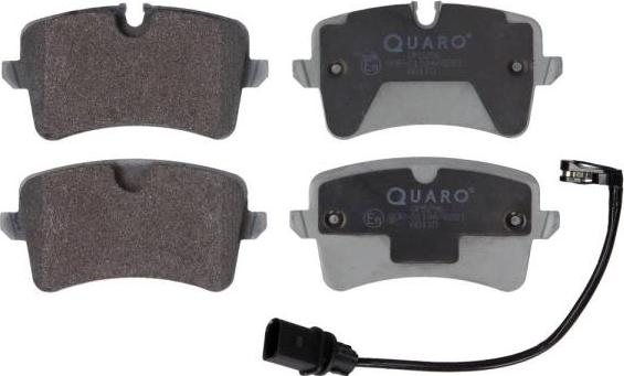 QUARO QP5296 - Sada brzdových platničiek kotúčovej brzdy parts5.com