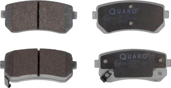 QUARO QP6986 - Komplet zavornih oblog, ploscne (kolutne) zavore parts5.com