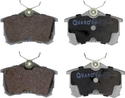 QUARO QP6972 - Set placute frana,frana disc parts5.com