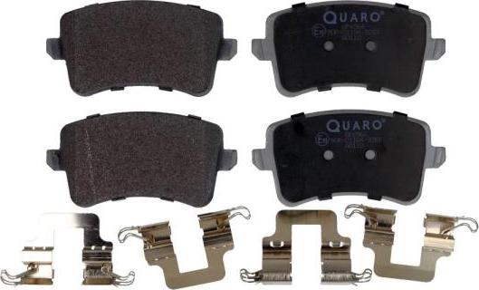 QUARO QP6566 - Komplet zavornih oblog, ploscne (kolutne) zavore parts5.com