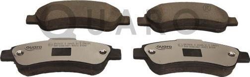 QUARO QP6563C - Set placute frana,frana disc parts5.com