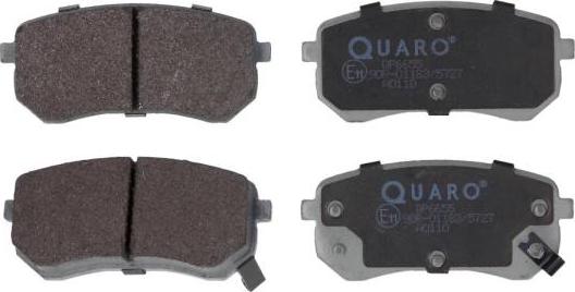 QUARO QP6655 - Brake Pad Set, disc brake parts5.com