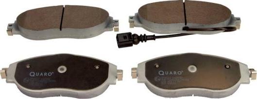 QUARO QP6623 - Zestaw klocków hamulcowych, hamulce tarczowe parts5.com