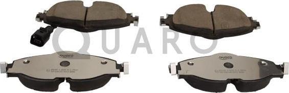 QUARO QP6148C - Brake Pad Set, disc brake parts5.com