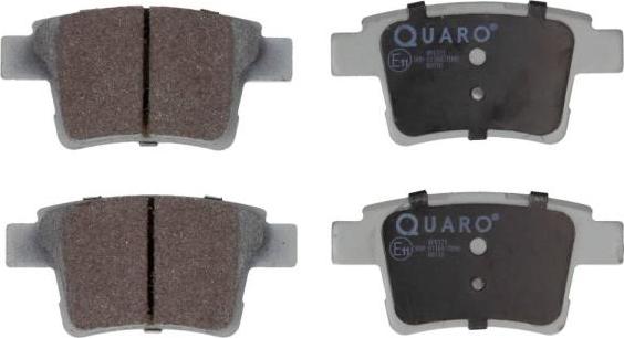 QUARO QP6121 - Set placute frana,frana disc parts5.com