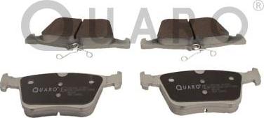 QUARO QP6346 - Sada brzdových destiček, kotoučová brzda parts5.com