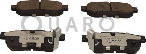 QUARO QP0406C - Sada brzdových destiček, kotoučová brzda parts5.com