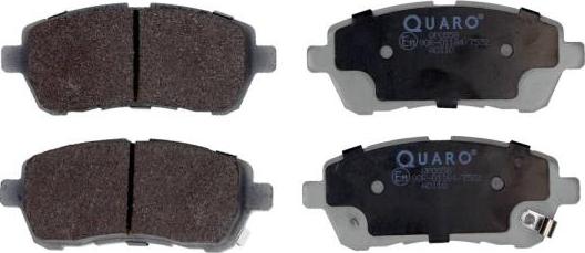 QUARO QP0558 - Brake Pad Set, disc brake parts5.com