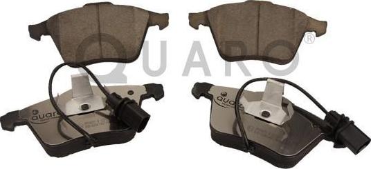 QUARO QP0067C - Brake Pad Set, disc brake parts5.com