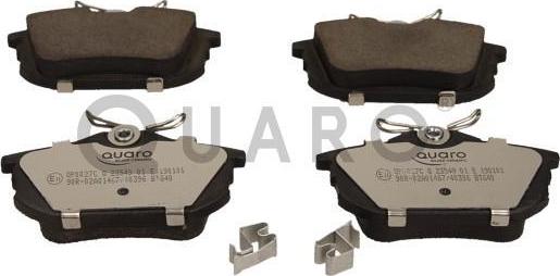 QUARO QP0027C - Set placute frana,frana disc parts5.com