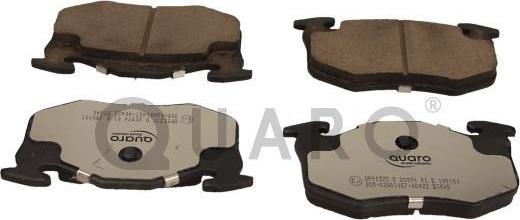 QUARO QP0137C - Brake Pad Set, disc brake parts5.com