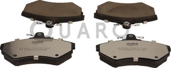 QUARO QP0821C - Brake Pad Set, disc brake parts5.com