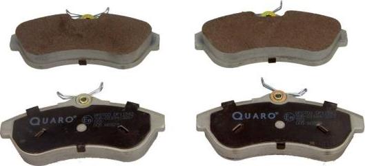 QUARO QP0703 - Brake Pad Set, disc brake parts5.com