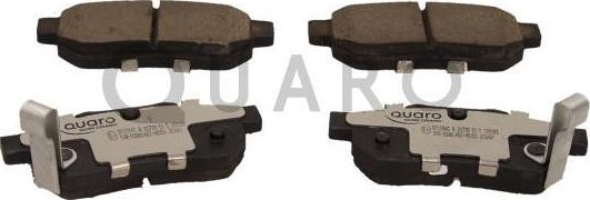 QUARO QP1584C - Brake Pad Set, disc brake parts5.com