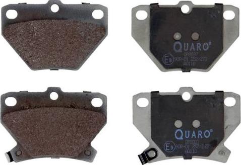 QUARO QP8037 - Set placute frana,frana disc parts5.com