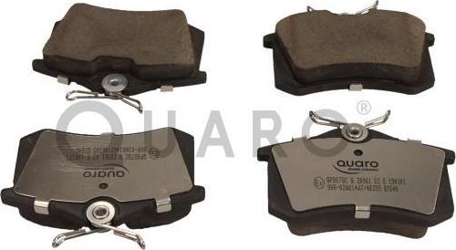 QUARO QP8078C - Zestaw klocków hamulcowych, hamulce tarczowe parts5.com