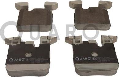 QUARO QP8155 - Zestaw klocków hamulcowych, hamulce tarczowe parts5.com