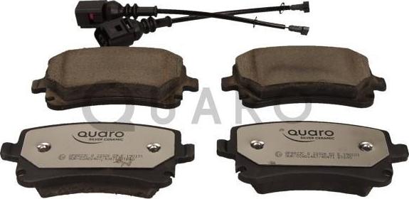 QUARO QP8823C - Brake Pad Set, disc brake parts5.com