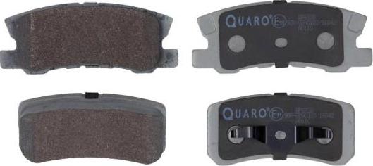 QUARO QP8738 - Zestaw klocków hamulcowych, hamulce tarczowe parts5.com