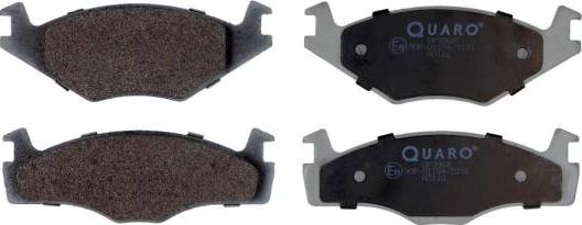 QUARO QP3968 - Brake Pad Set, disc brake parts5.com