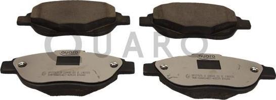 QUARO QP3797C - Set placute frana,frana disc parts5.com