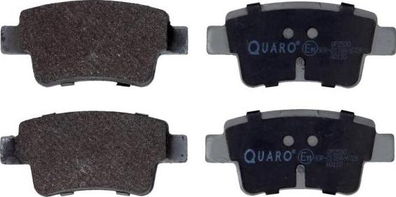 QUARO QP2530 - Brake Pad Set, disc brake parts5.com