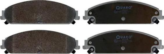 QUARO QP2043 - Brake Pad Set, disc brake parts5.com