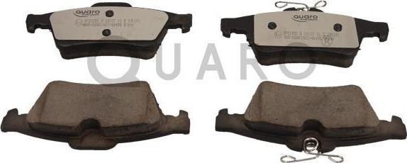 QUARO QP2195C - Sada brzdových destiček, kotoučová brzda parts5.com