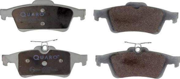 QUARO QP2195 - Brake Pad Set, disc brake parts5.com