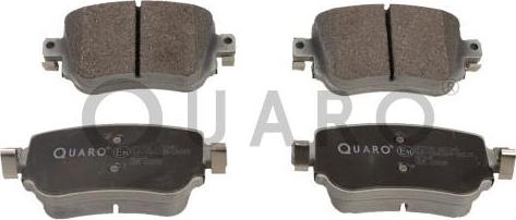 QUARO QP2730 - Комплект спирачно феродо, дискови спирачки parts5.com