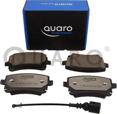 QUARO QP2724C - Sada brzdových platničiek kotúčovej brzdy parts5.com