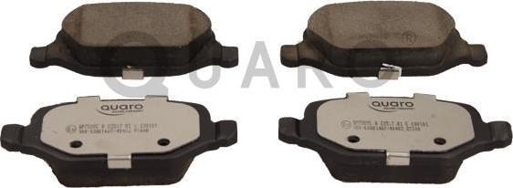 QUARO QP7589C - Set placute frana,frana disc parts5.com