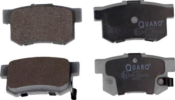 QUARO QP7537 - Sada brzdových destiček, kotoučová brzda parts5.com