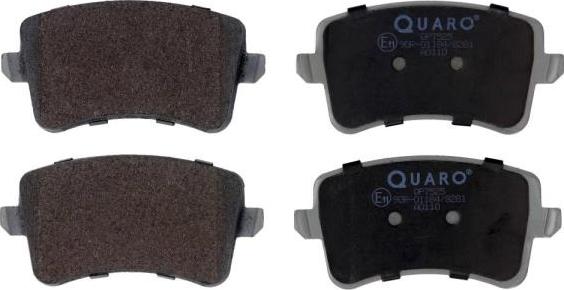 QUARO QP7525 - Brake Pad Set, disc brake parts5.com