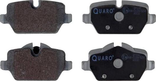 QUARO QP7090 - Σετ τακάκια, δισκόφρενα parts5.com