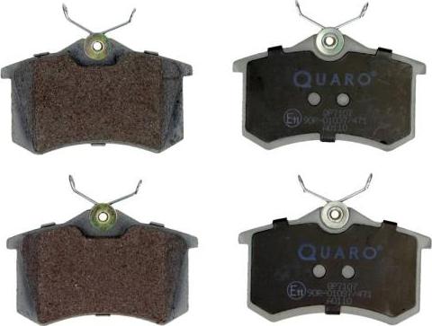 QUARO QP7107 - Set placute frana,frana disc parts5.com