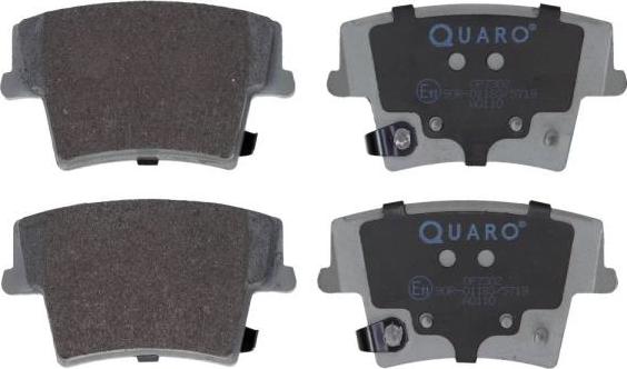 QUARO QP7302 - Brake Pad Set, disc brake parts5.com