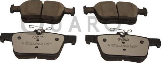 QUARO QP7274C - Brake Pad Set, disc brake parts5.com