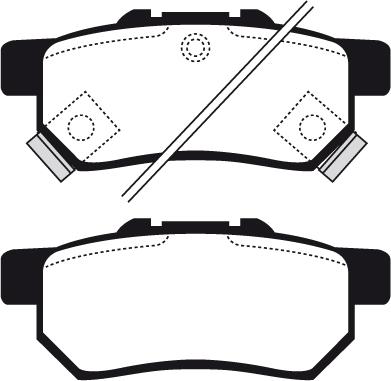 SAFETY TA265WK - Σετ τακάκια, δισκόφρενα parts5.com