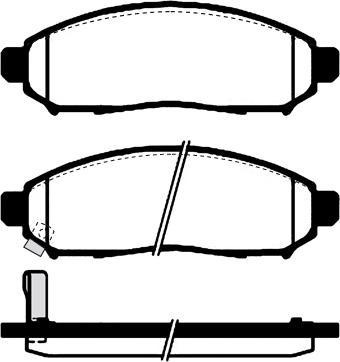 BOSCH 0 986 494 963 - Brake Pad Set, disc brake parts5.com