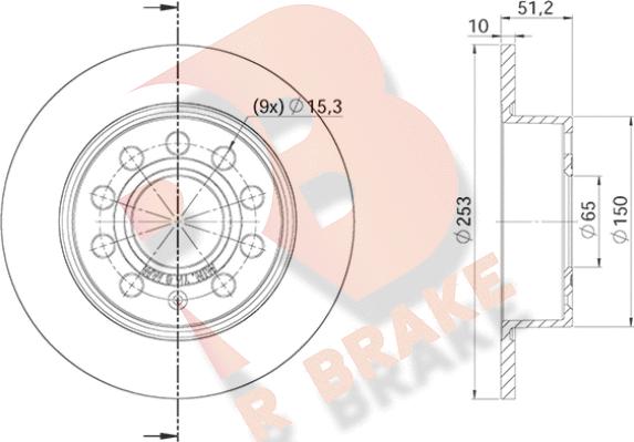 Swag 32 92 3240 - Kočioni disk parts5.com