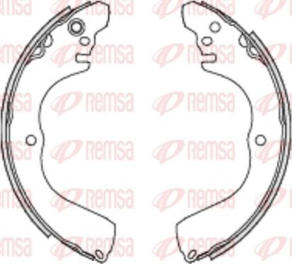 Remsa 4233.00 - Sabot frana parts5.com