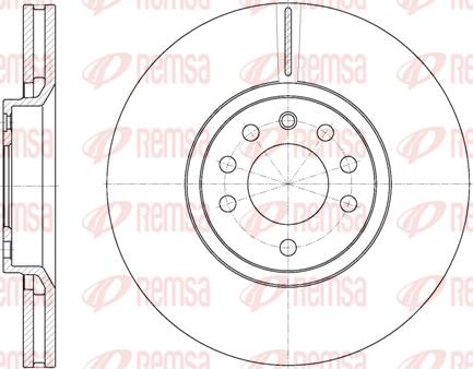 Remsa 6944.10 - Disc frana parts5.com