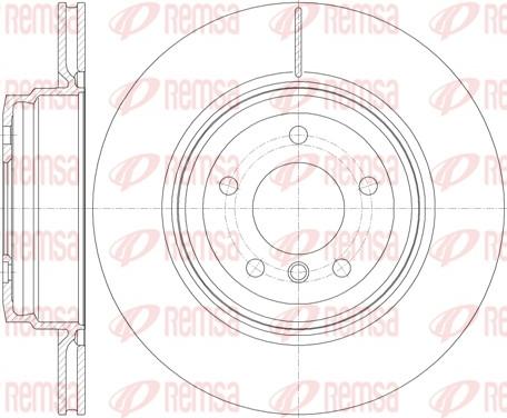 Remsa 6976.10 - Disc frana parts5.com